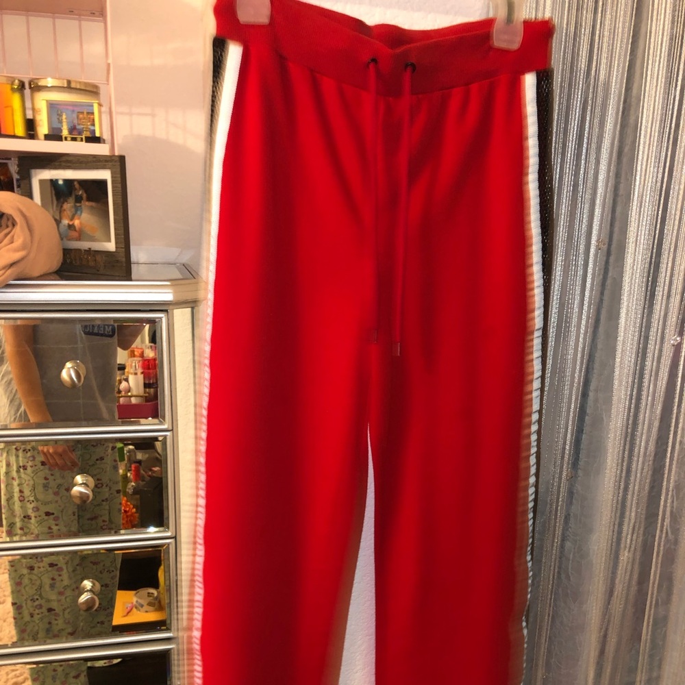 Red Long Pants